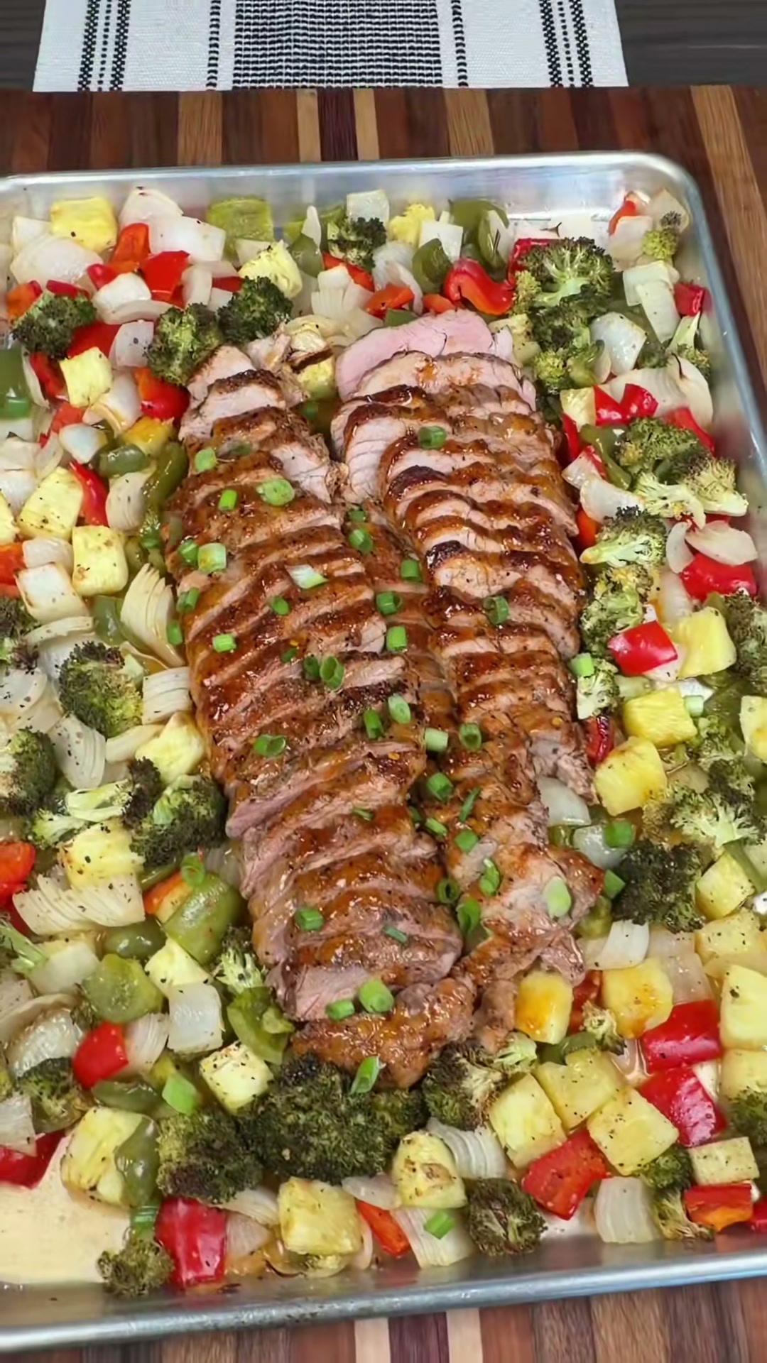Sweet and Sour Pork Tenderloin