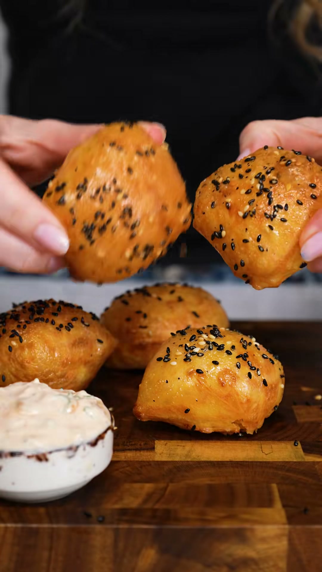 Crispy Rice Paper Cheese Bites