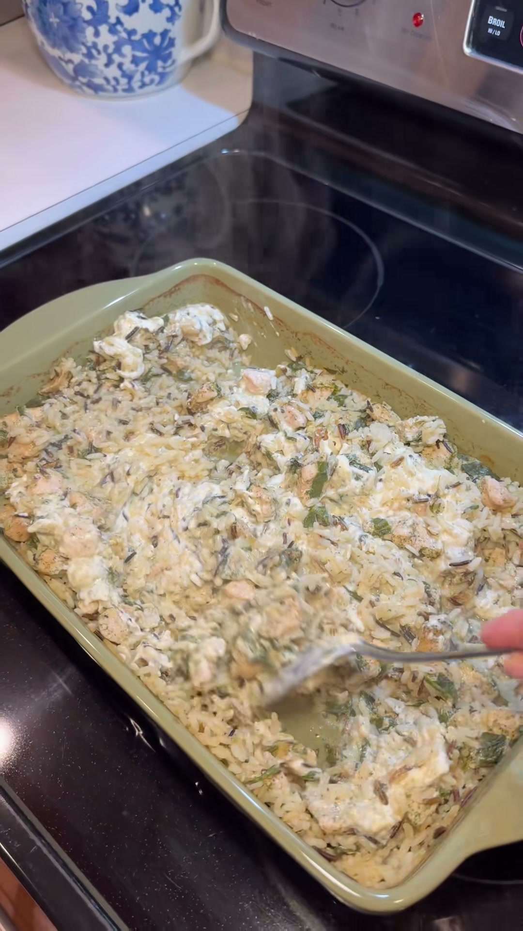 Creamy Chicken and Wild Rice Casserole