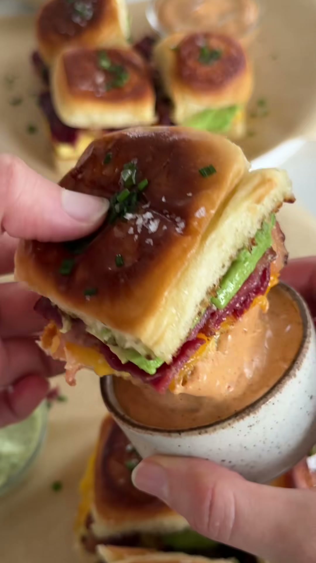 Chipotle Aioli and Herb Aioli