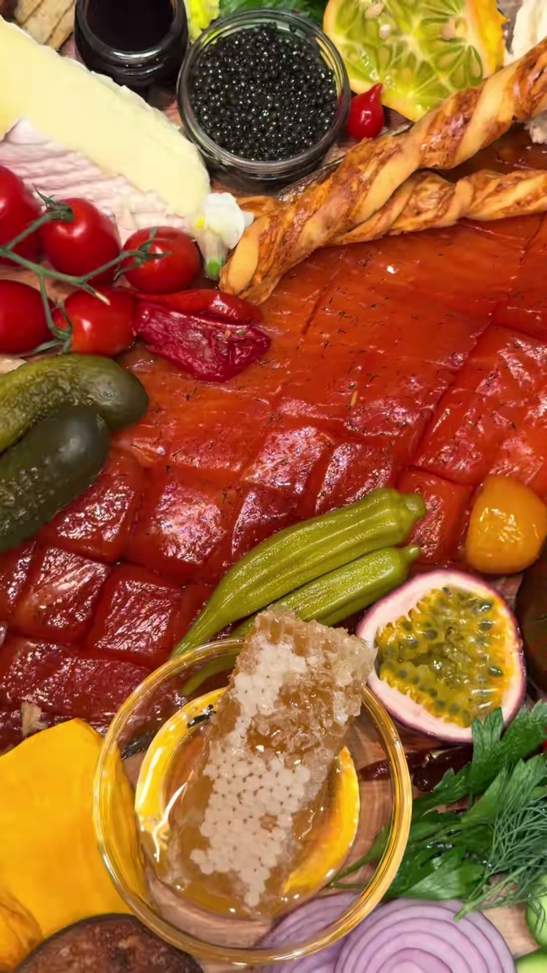 Candied Salmon Board