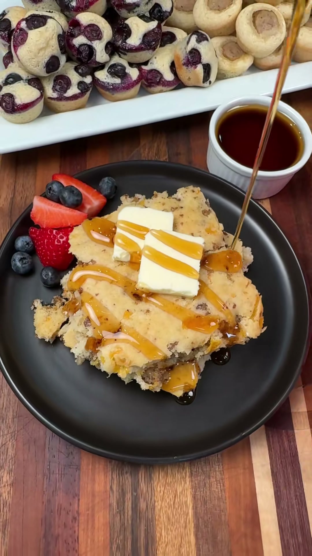Freezer-Friendly Breakfast Pancakes (3 Ways)