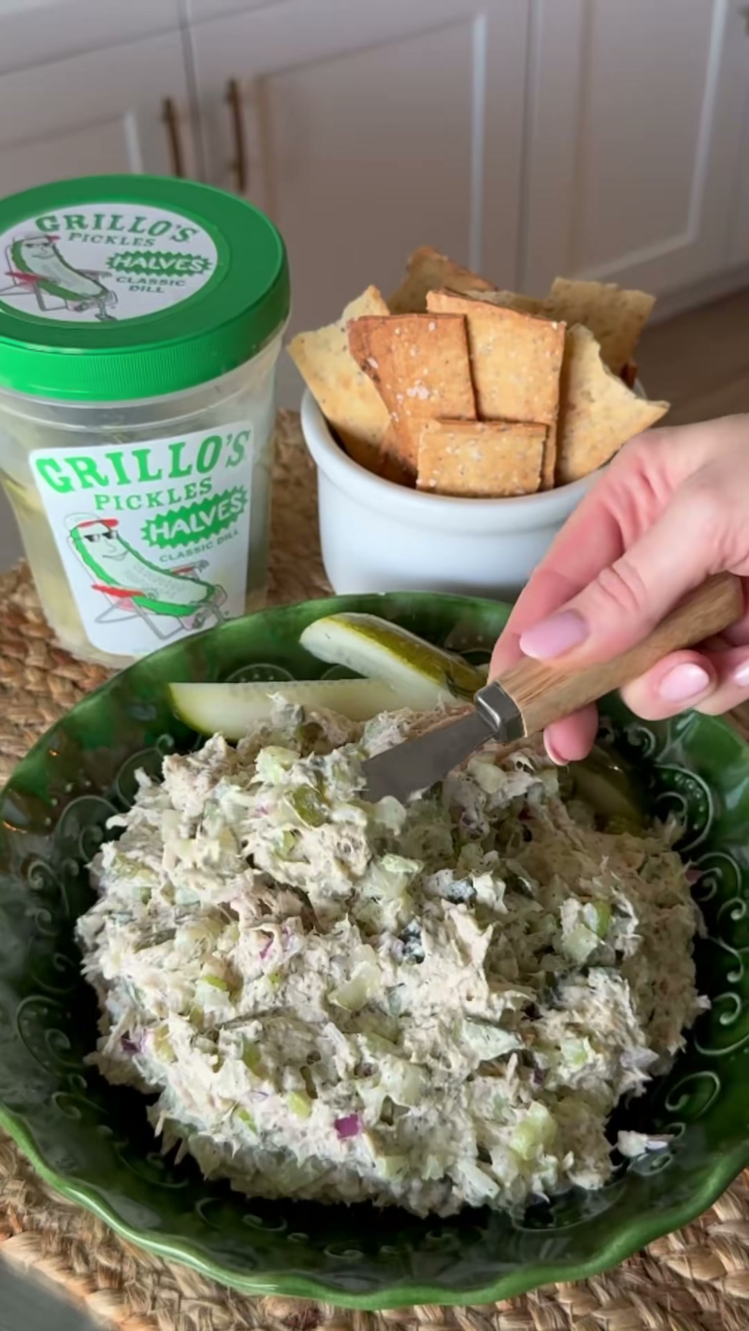 Dill Pickle Chicken Salad