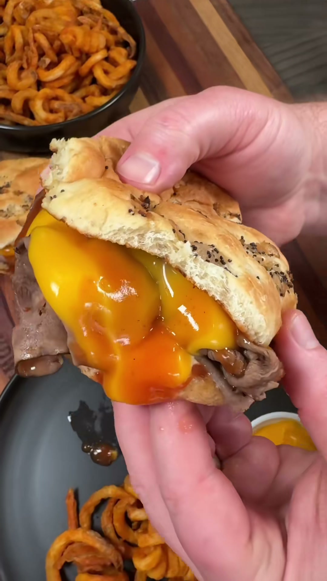 Roast Beef and Cheddar Sandwich