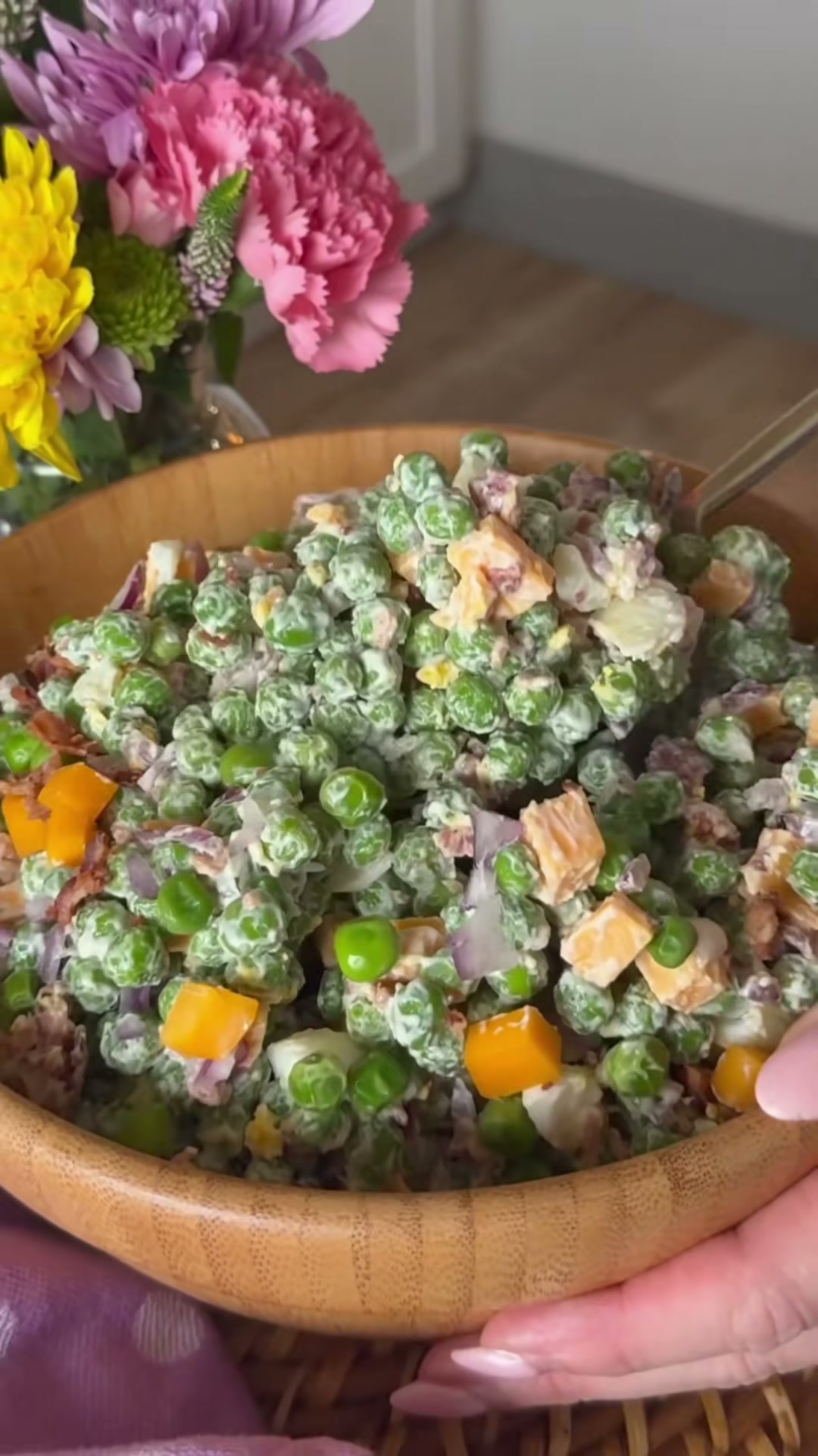 Creamy Pea Salad