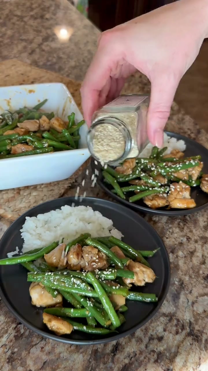Chicken and Green Bean Stir
