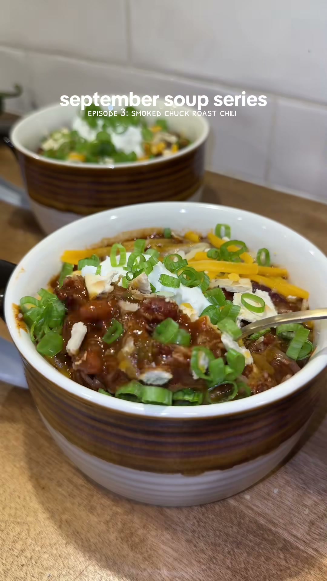 Smoked Chuck Roast Chili
