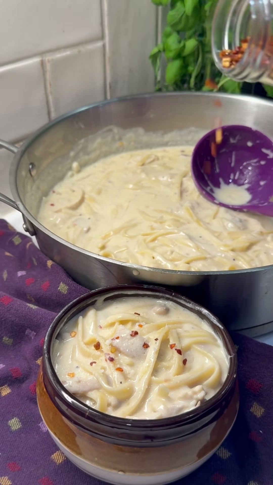 Chicken Alfredo Soup