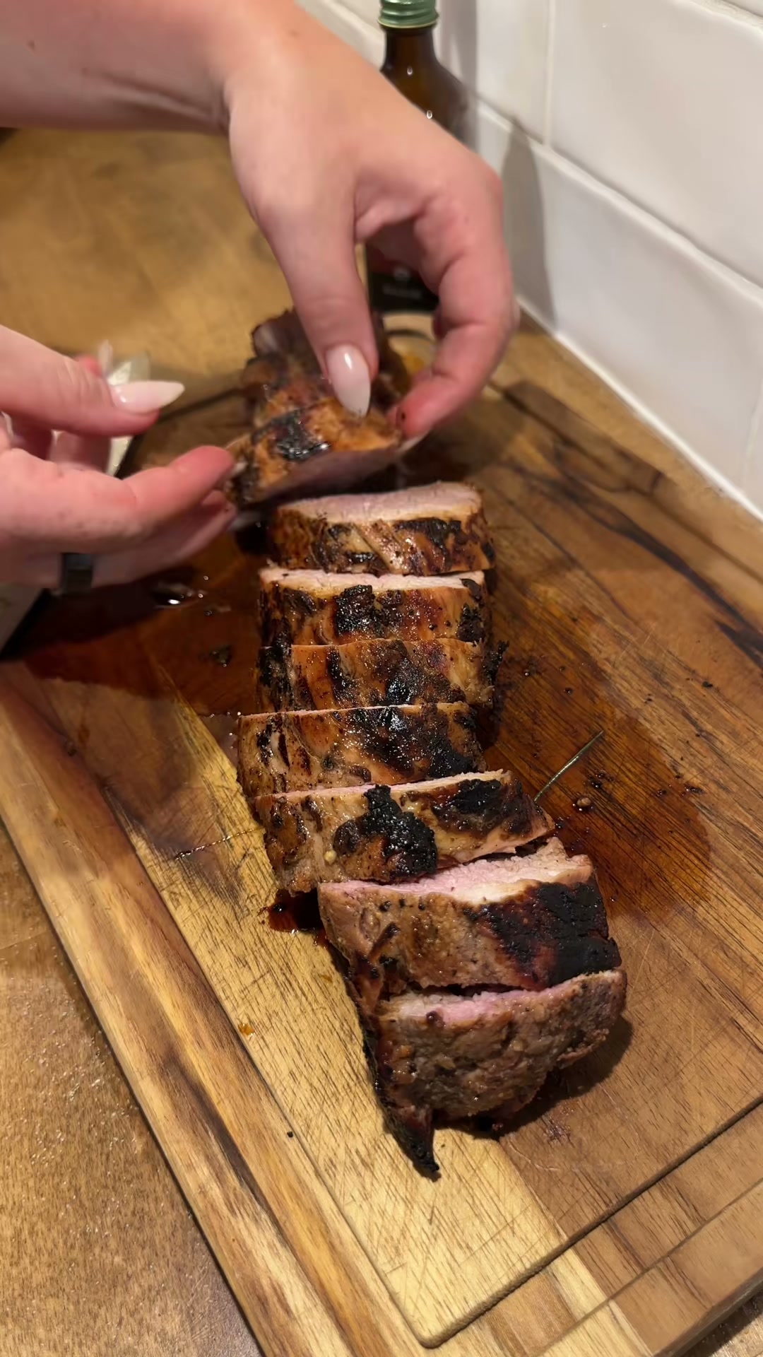 Citrus Marinated Grilled Pork Tenderloin