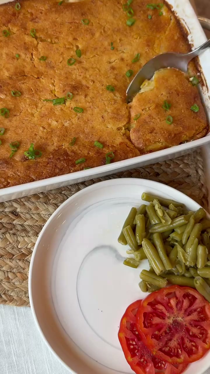 Chicken Cornbread Casserole