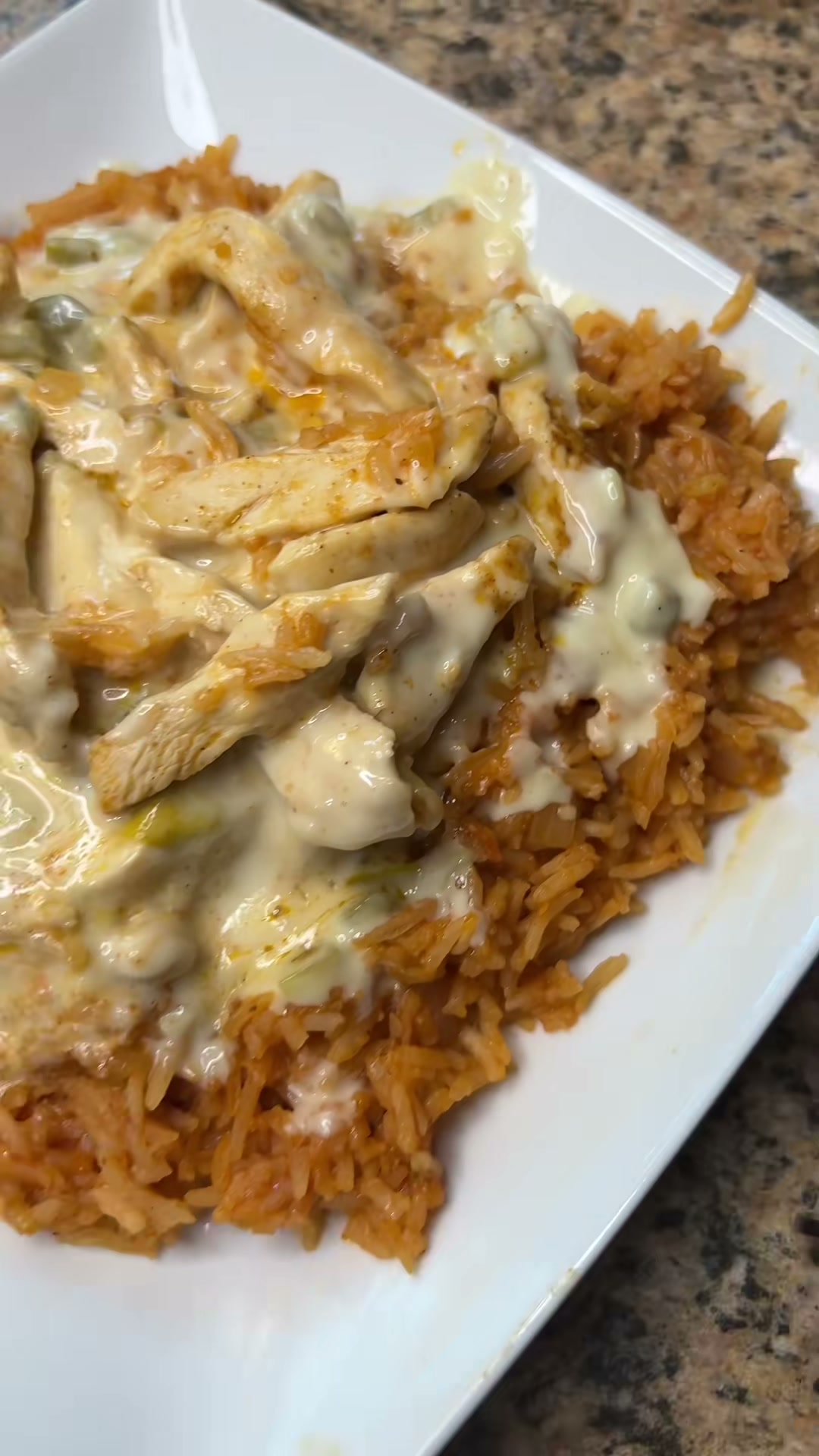 Cheesy Chicken and Rice