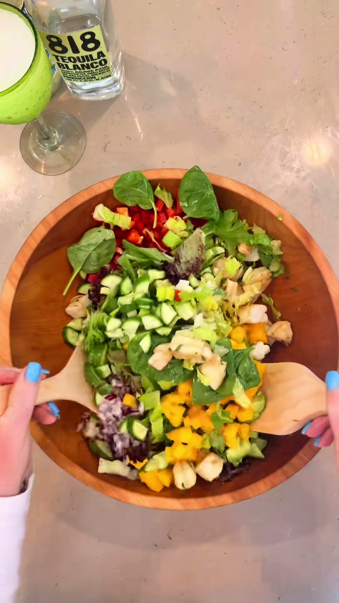 Tequila Shrimp Salad
