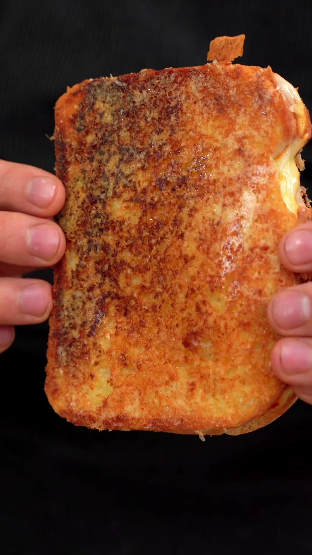 Parmesan Crusted Grilled Cheese