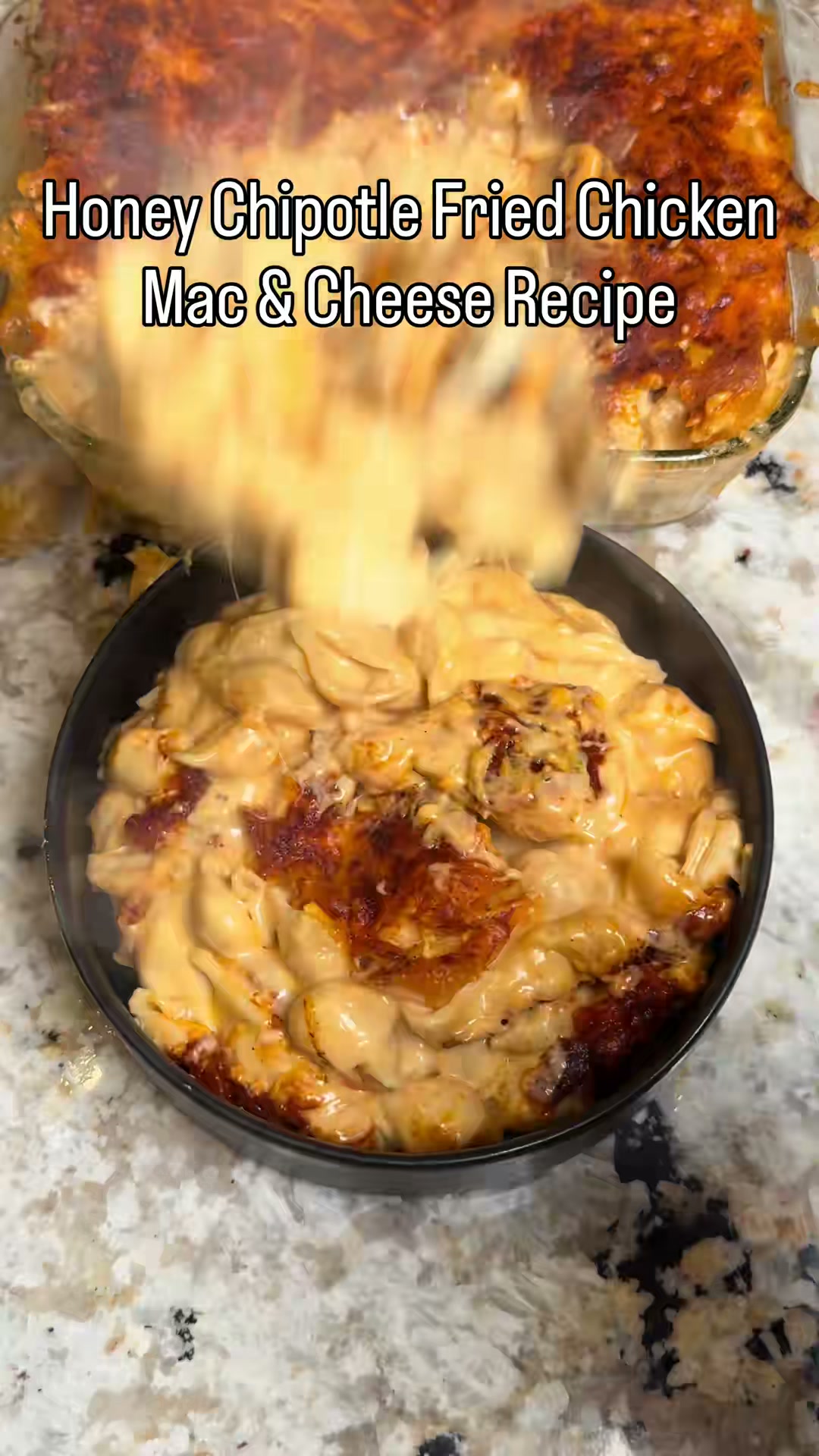 Honey Chipotle Fried Chicken Mac & Cheese