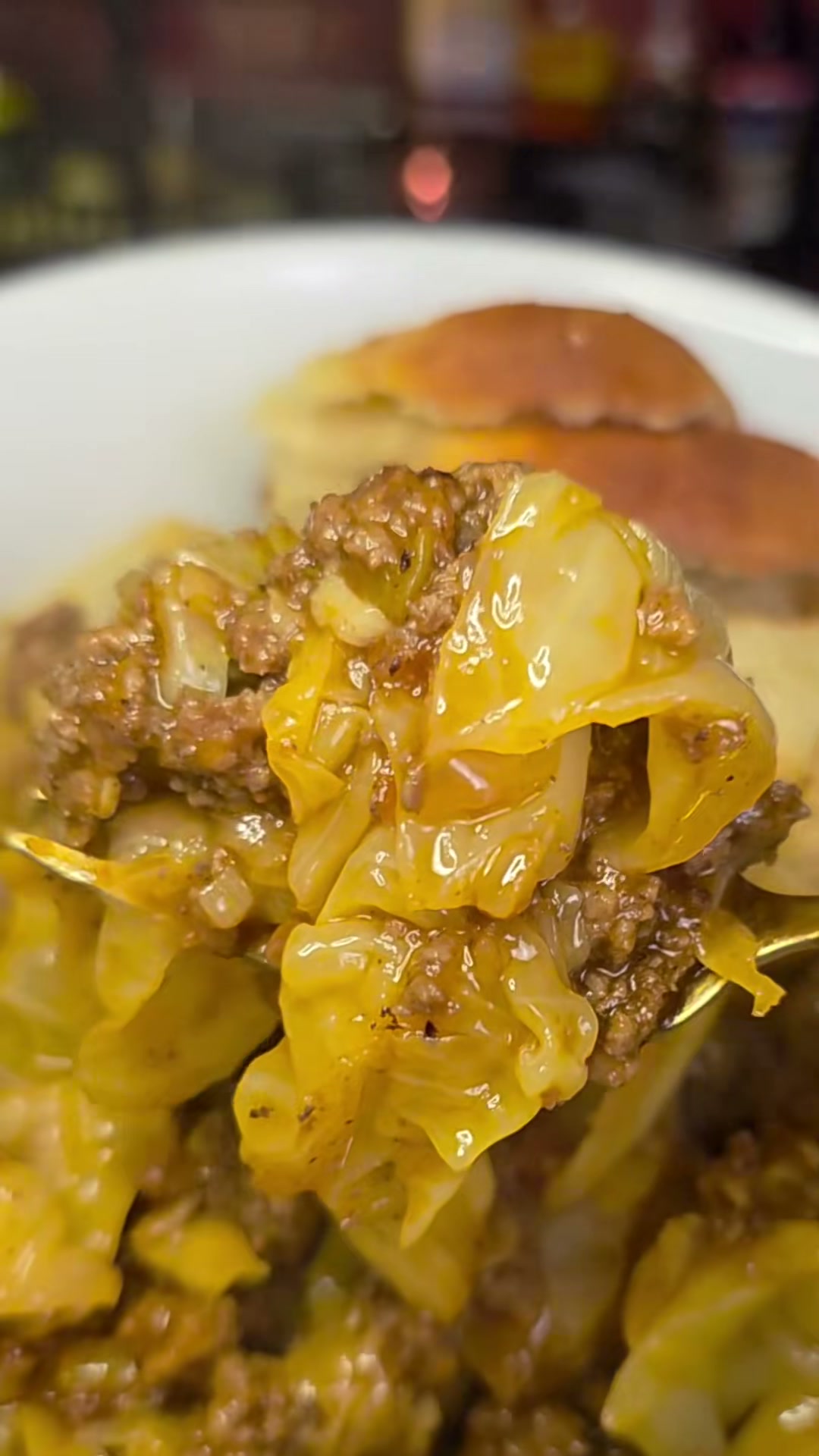 Filthy Cabbage with Ground Beef