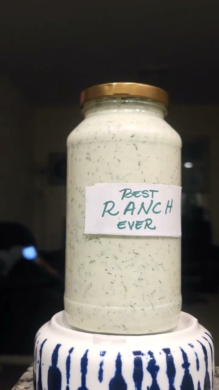 Homemade Ranch Dressing