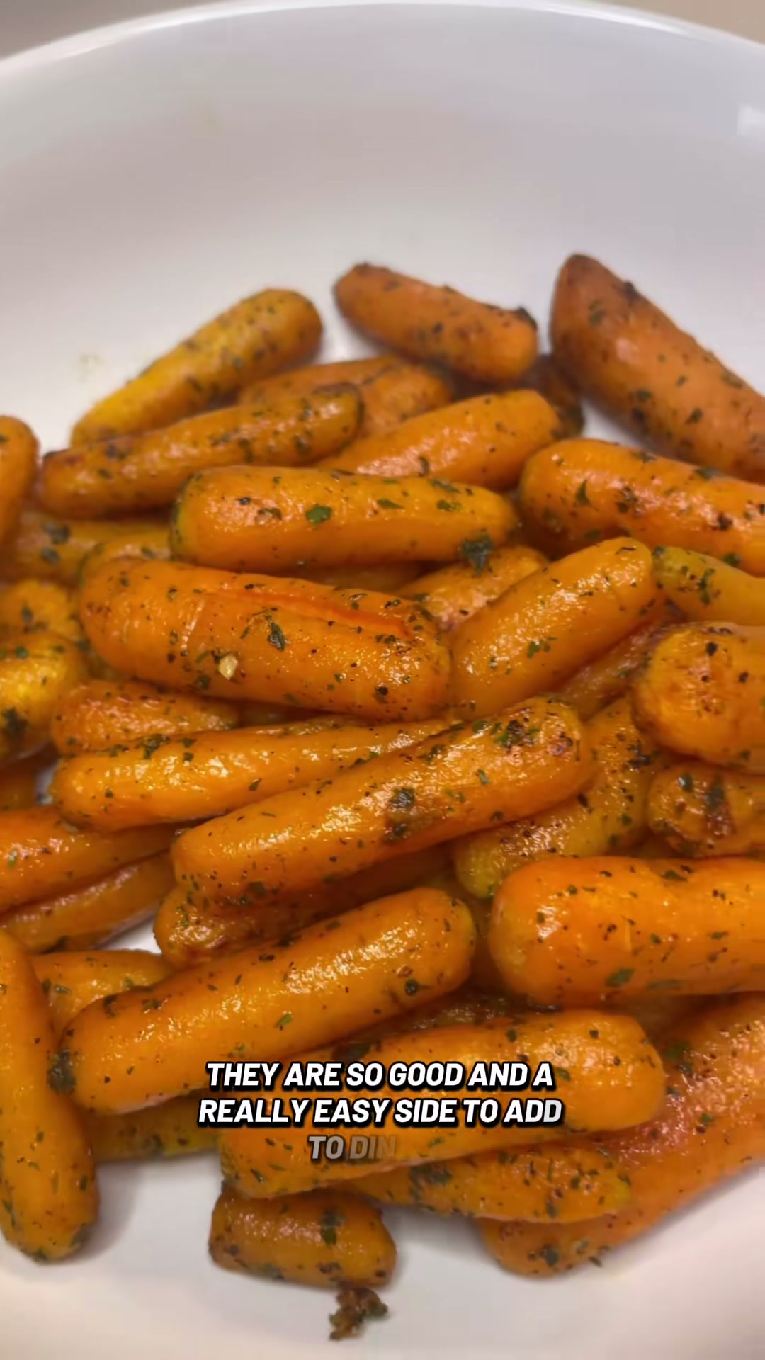 Roasted Ranch Carrots