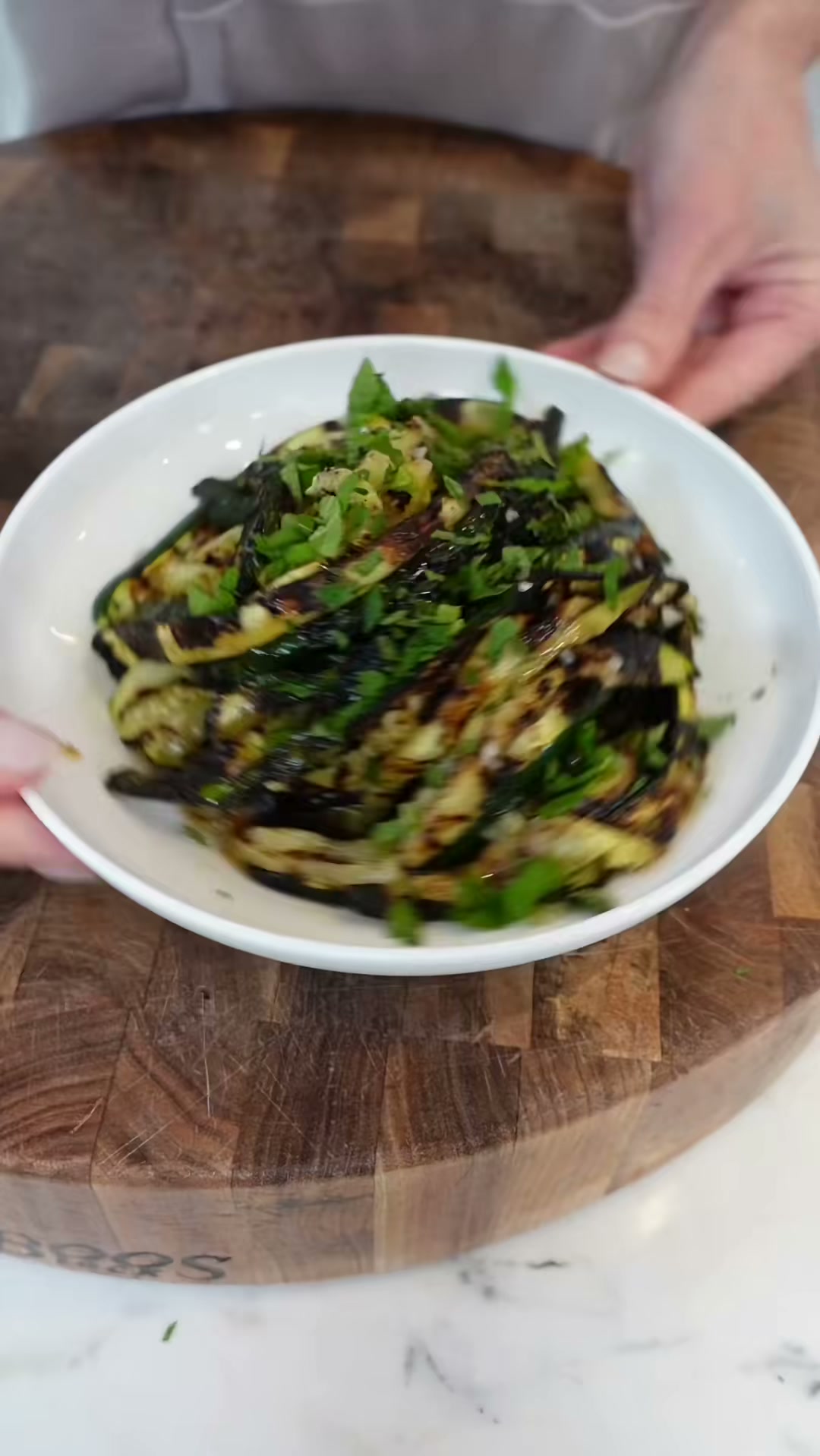 Grilled Zucchini Salad