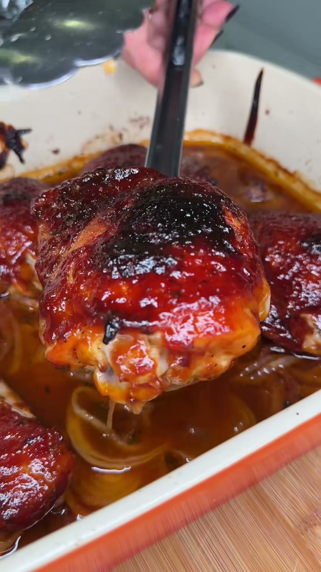 Sticky BBQ Chicken Bake
